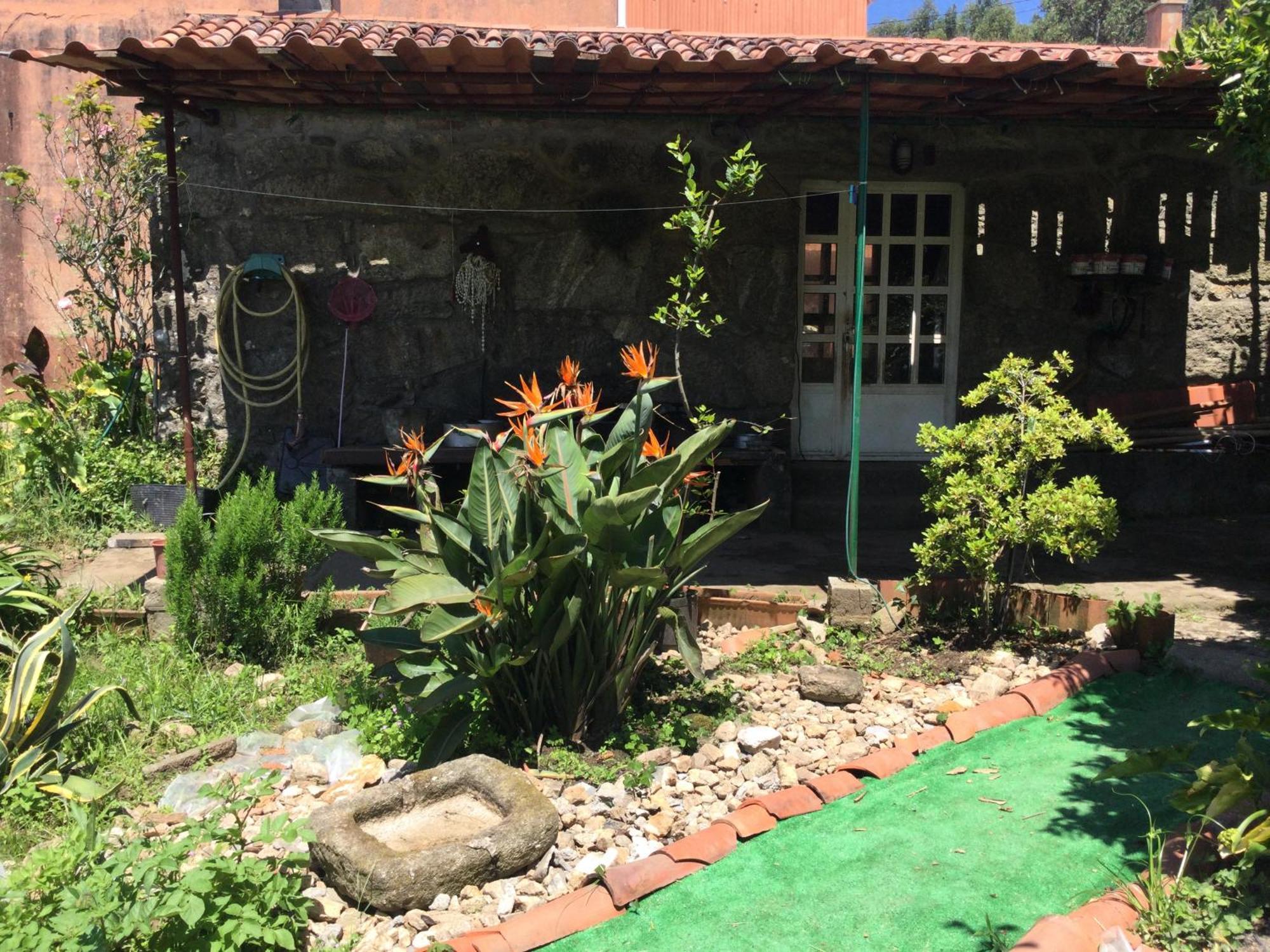 Habitacion Cama Matrimonial En A Armenteira Gil Exterior foto
